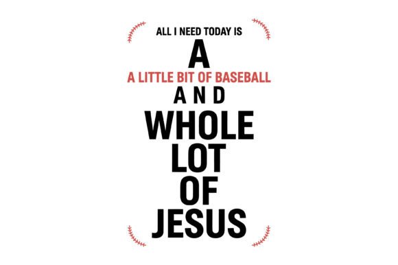 Baseball and Jesus Quote Design: A Stitcher's Review
