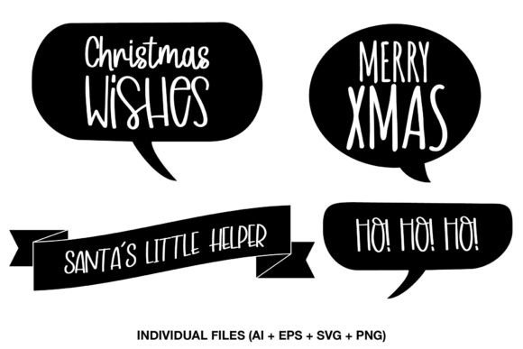 Christmas Quotes SVG Designs