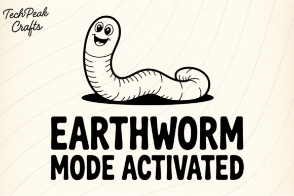 Earthworm Mode Activated PNG SVG: A Designer's Review
