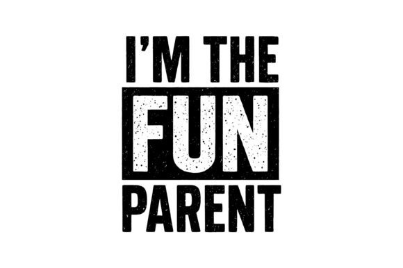 Grunge Fun Parent Svg: A Designer's Take on Family Embroidery