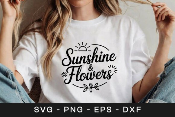 Sunshine Flowers Floral SVG PNG: A Designer's Review